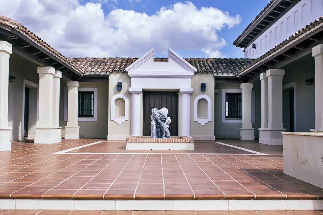 Entrance of Bodegas Excelencia in Ronda