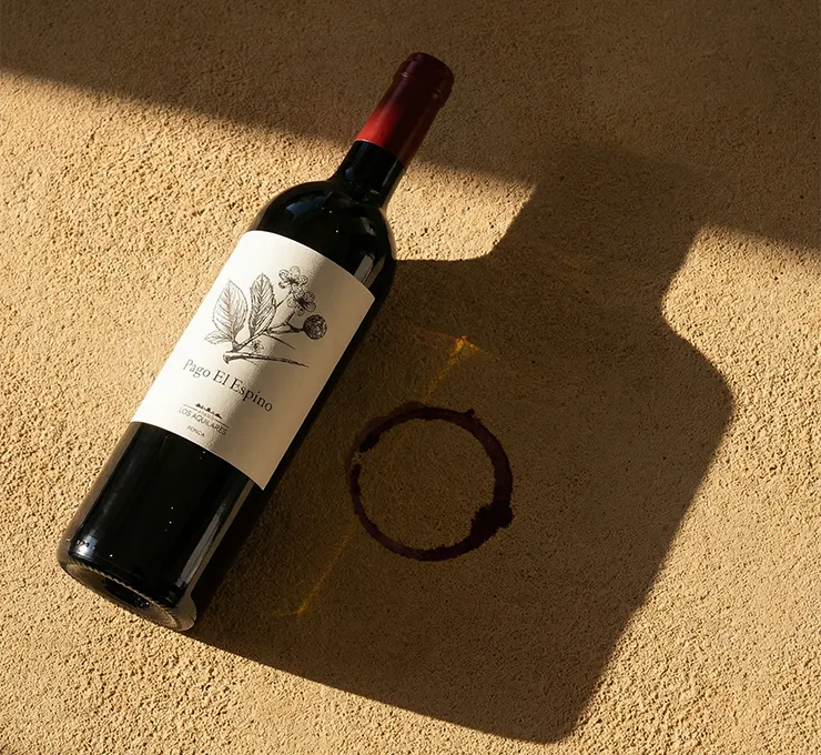 Pago El Espino wine bottle