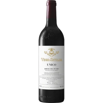 Vega Sicilia Único wine bottle